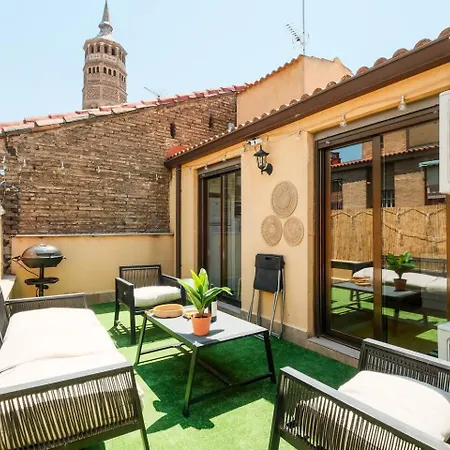 Atico Ordesa Barbacoa Terraza Wifi 4 Pax Ascensor