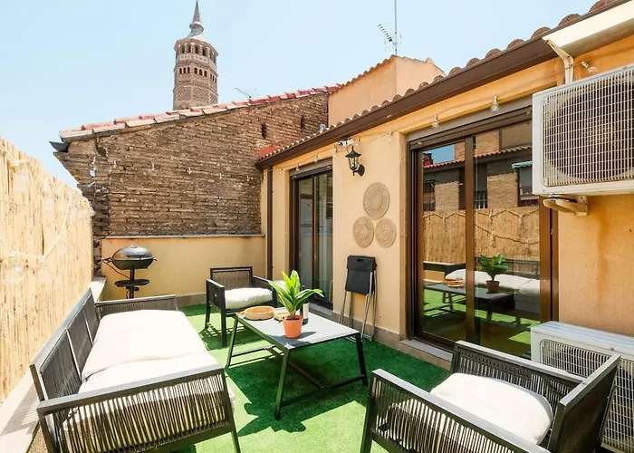 Atico Ordesa Barbacoa Terraza Wifi 4 Pax Ascensor